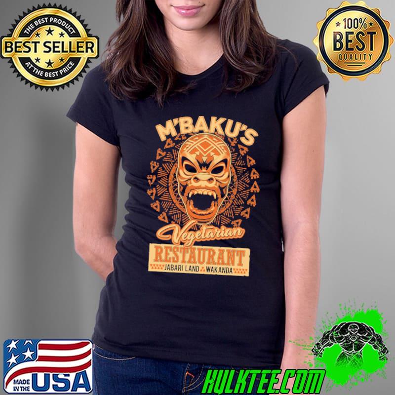 I'm kidding we're vegetarian m'baku's vegetarian restaurant s Ladies Tee I'm kidding we're vegetarian m'baku's vegetarian restaurant s Ladies Tee