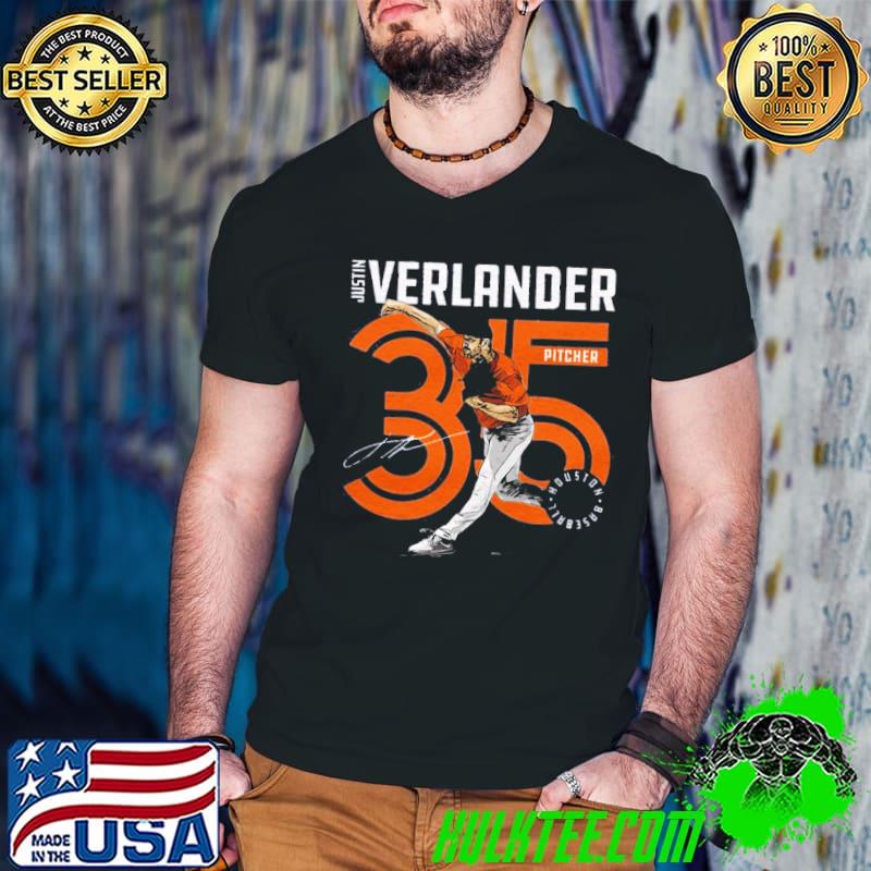 Justin verlander 35 the pitcher classic shirt