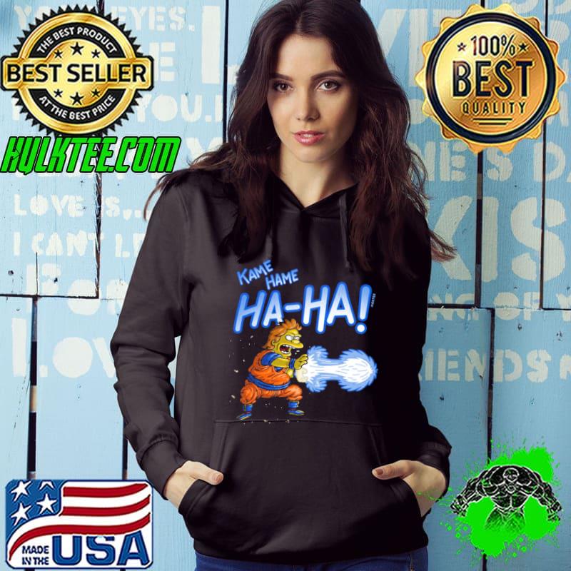 Kame hame ha ha the Simpsons goku dragonball z s Hoodie Kame hame ha ha the Simpsons goku dragonball z s Hoodie