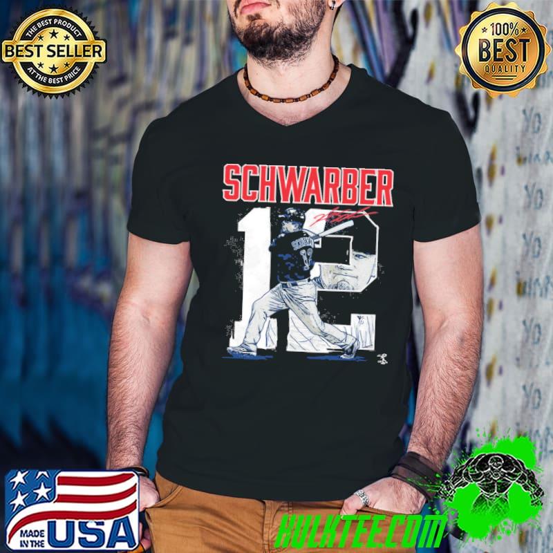 Kyle schwarber player number apparel philadelphia phillies shirt