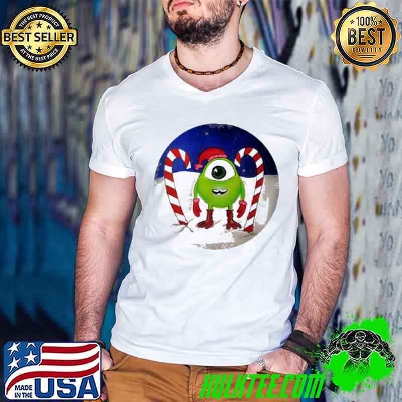 MinI mike wazowskI elf christmas monsters at work classic shirt