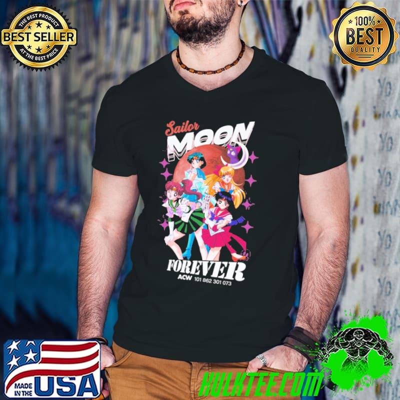 Moon forever sailor moon anime shirt
