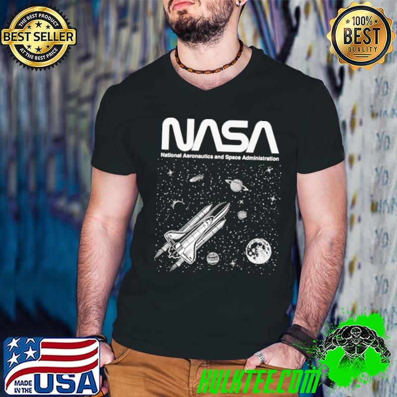 Nasa planets black shirt