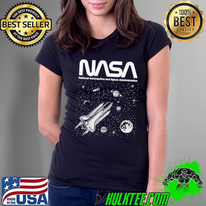 Nasa planets black s Ladies Tee Nasa planets black s Ladies Tee