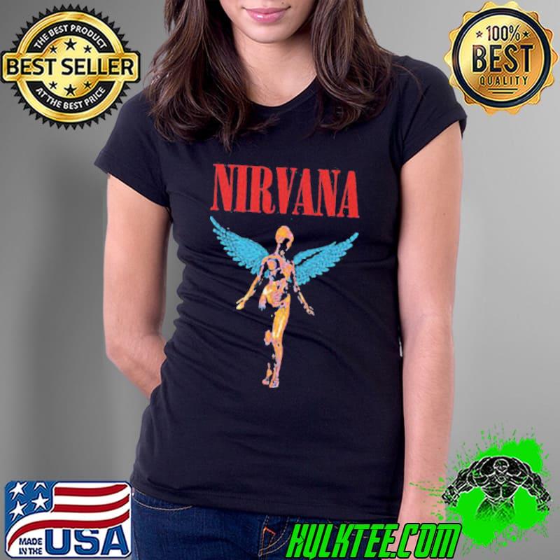 Nirvana angelic nirvana s Ladies Tee Nirvana angelic nirvana s Ladies Tee