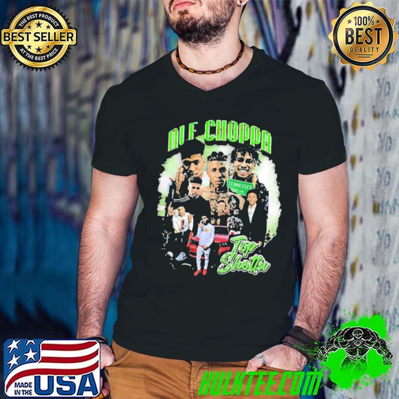 Nle choppa top shotta graphic rap music shirt
