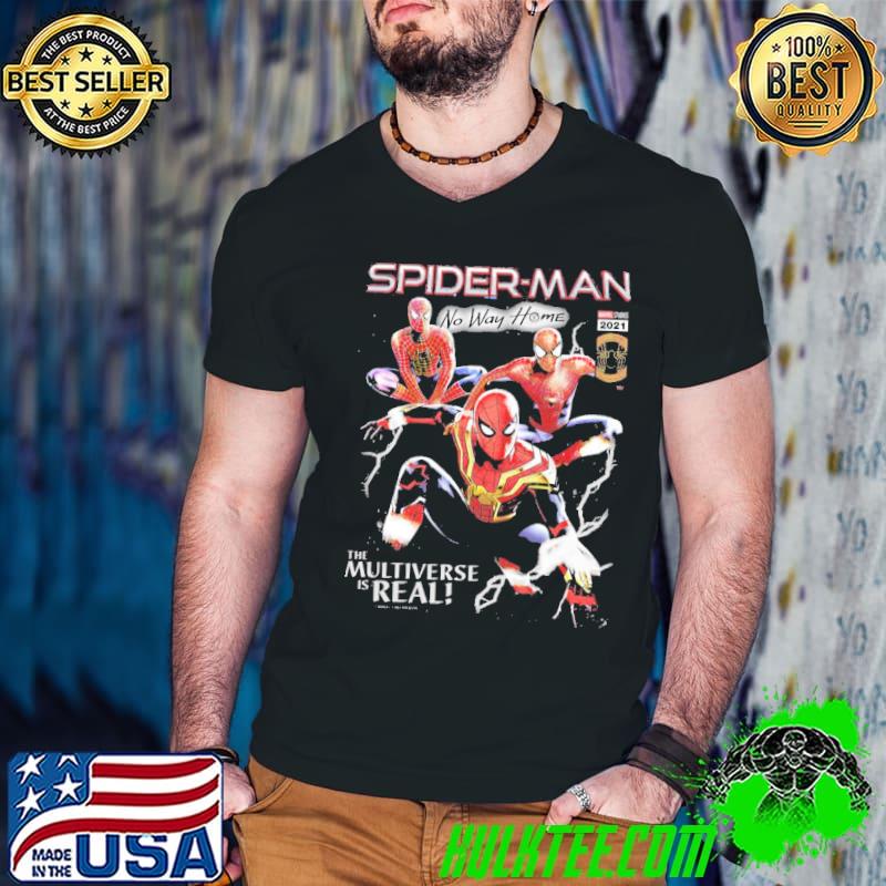 No way home trilogy spider dudes spiderman shirt