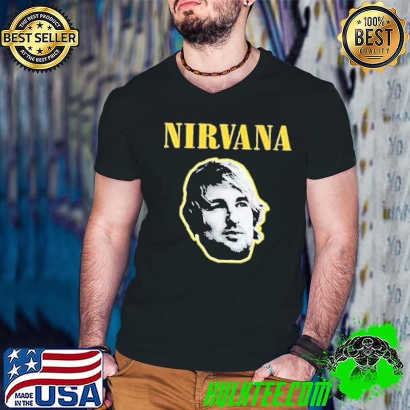 Owen wilson kurt cobain nirvana shirt