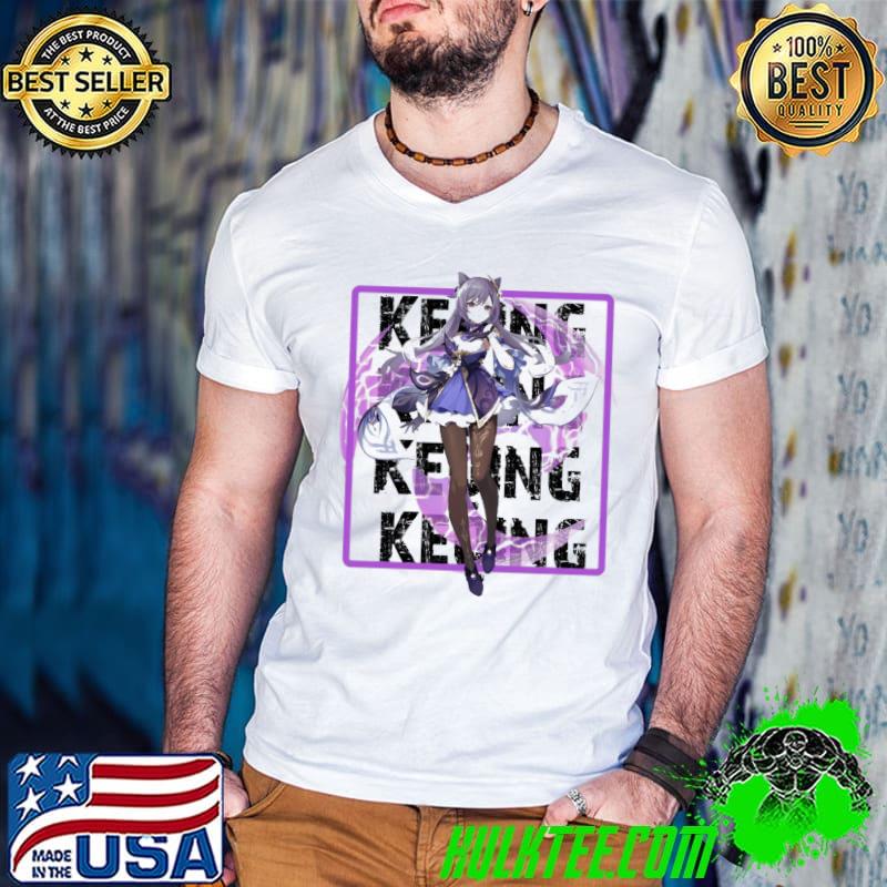 Pretty girl keqing genshin impact classic shirt