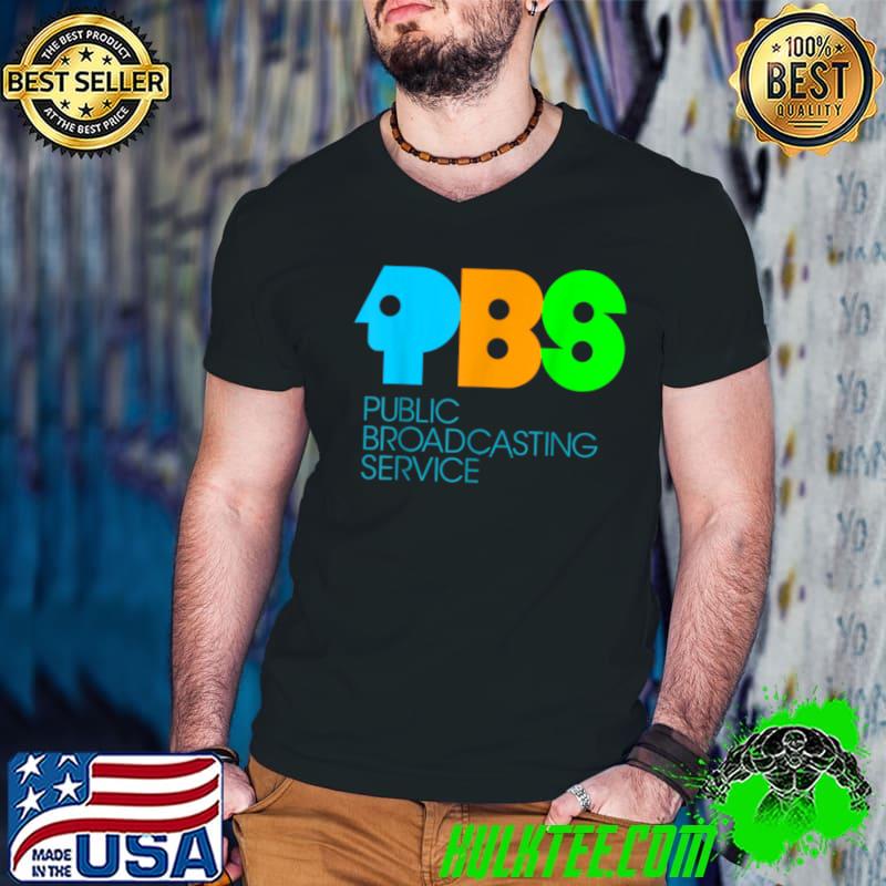 Publics Broadcastings Service Vintage Logo T-Shirt
