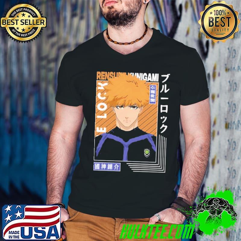 Rensuke kunigamI blue lock netflix anime retro shirt