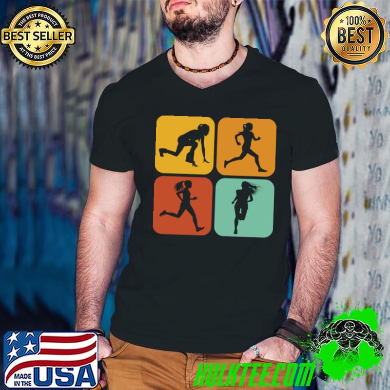 Retro Runners I Jogging I Running I I Runner T-Shirt