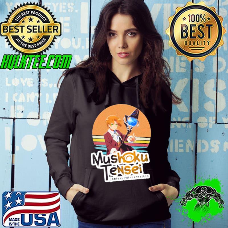 Rudeus in retro circle mushoku tenseI classic s Hoodie Rudeus in retro circle mushoku tenseI classic s Hoodie