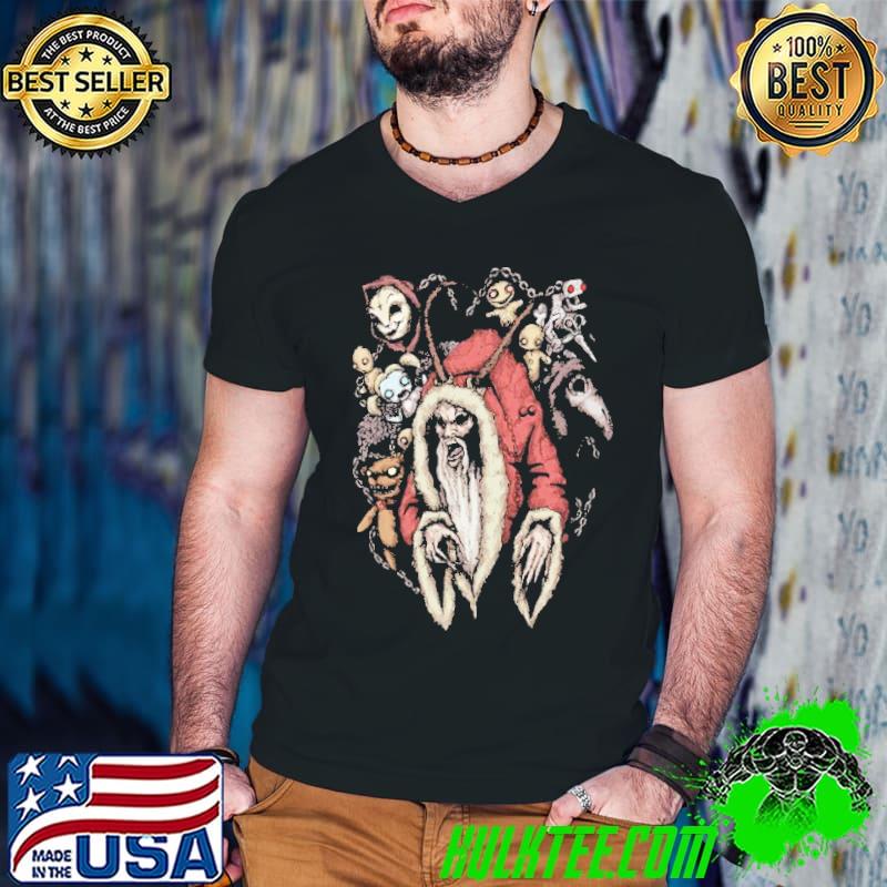 Scary krampus christmas trending shirt