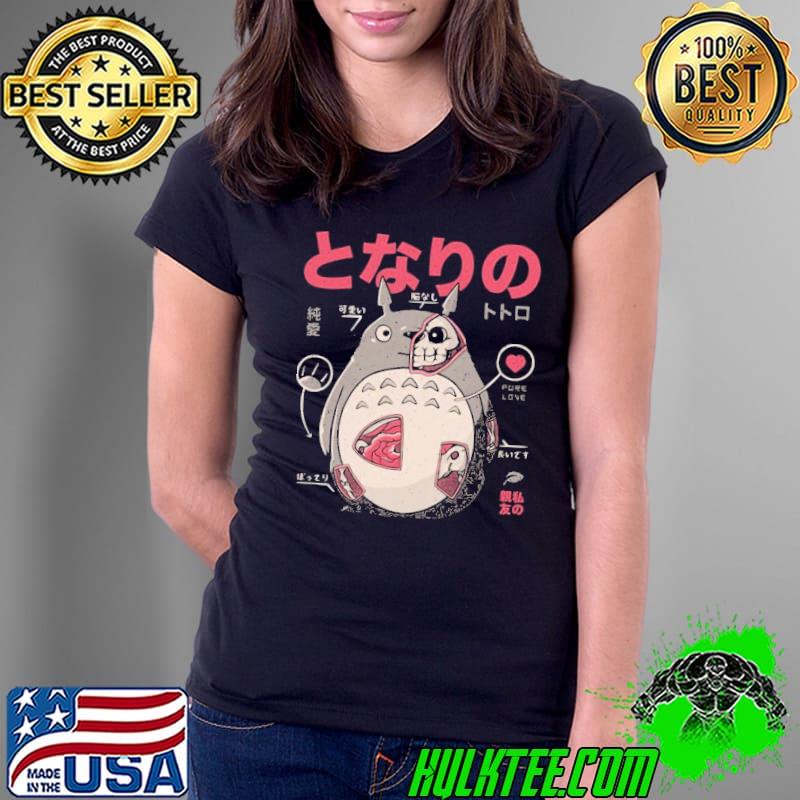 Scary totoro mechanics pure love ghiblI fanart classic hirt Ladies Tee Scary totoro mechanics pure love ghiblI fanart classic hirt Ladies Tee
