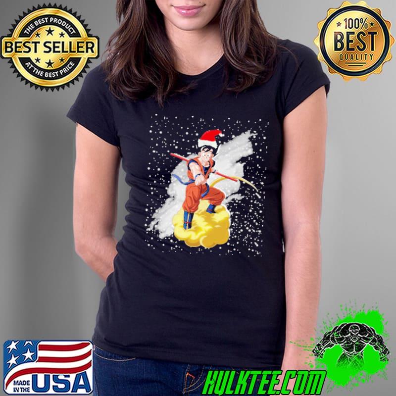 Son goku dragon ball holiday xmas anime trending s Ladies Tee Son goku dragon ball holiday xmas anime trending s Ladies Tee