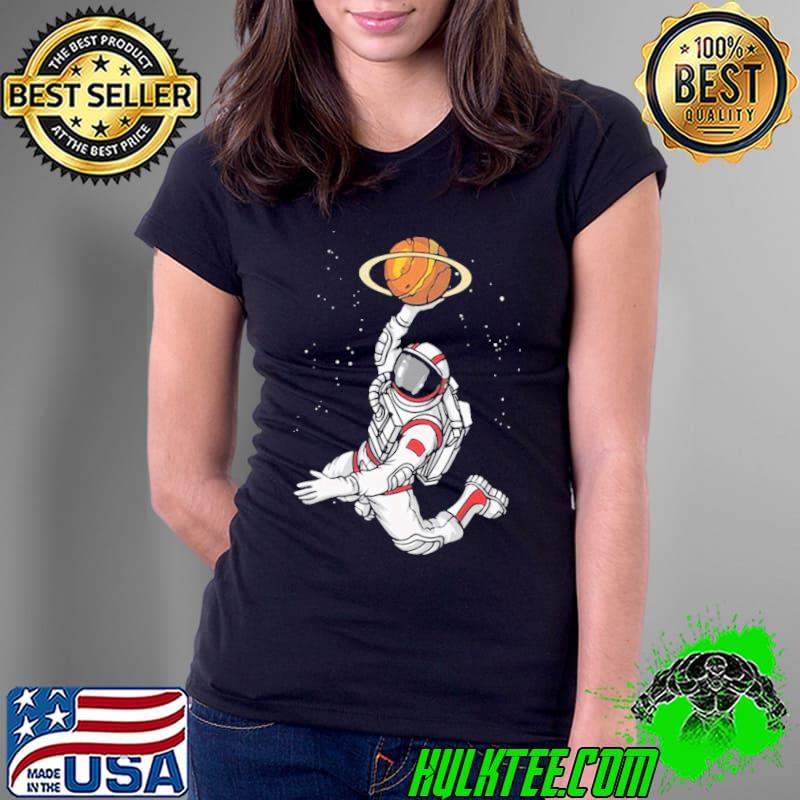 Space basketball nasa s Ladies Tee Space basketball nasa s Ladies Tee