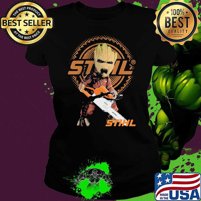 Stihl Groot Star Wars Shirt Ladies tee Stihl Groot Star Wars Shirt Ladies tee