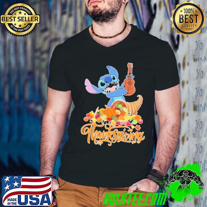 Stitch thanksgiving meal happy day shirt