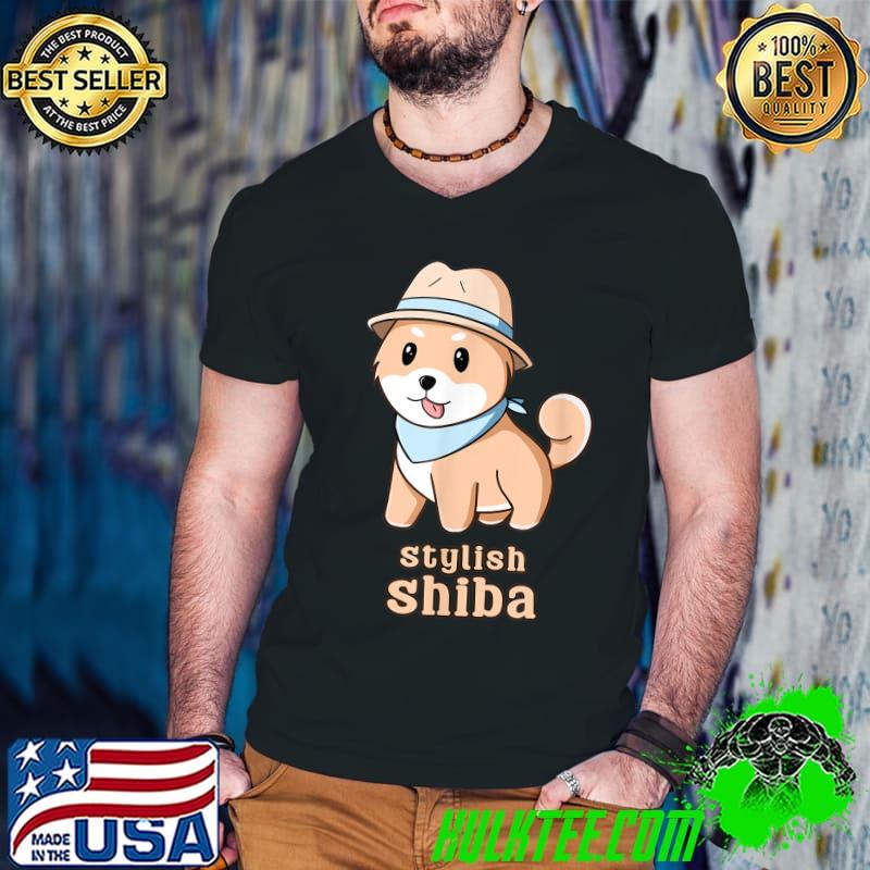 Stylish Shiba Inu Dog T-Shirt