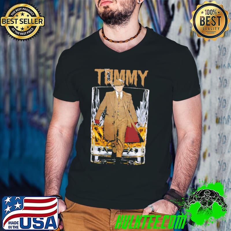 Walking tommy peaky blinders tommy shelby artclassic shirt