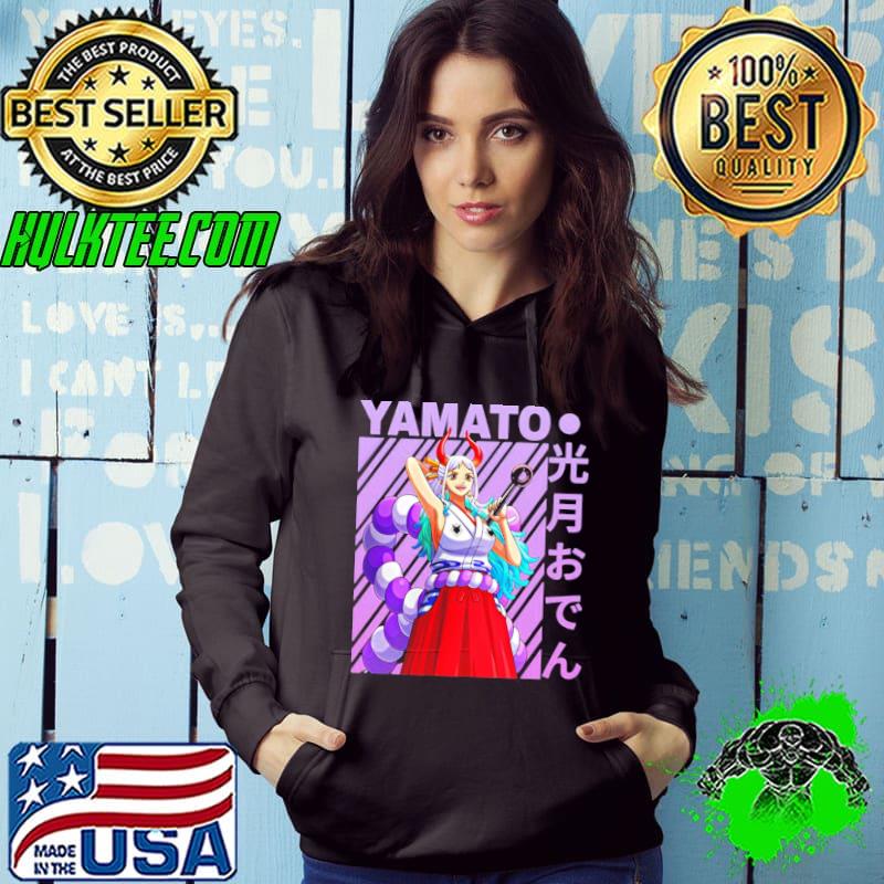 Yamato one piece anime character retro s Hoodie Yamato one piece anime character retro s Hoodie