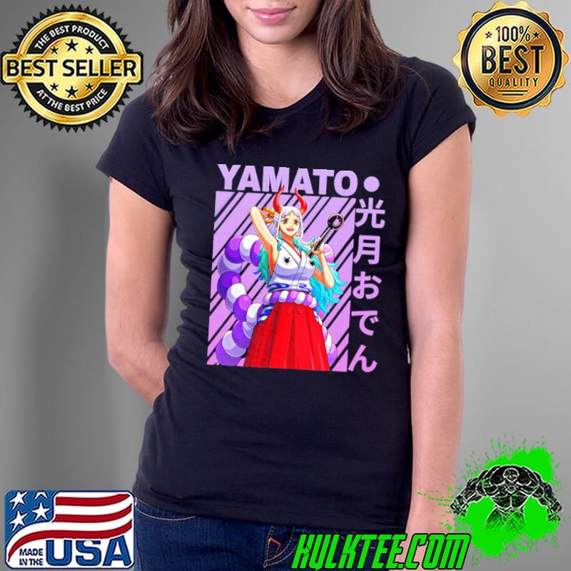 Yamato one piece anime character retro s Ladies Tee Yamato one piece anime character retro s Ladies Tee