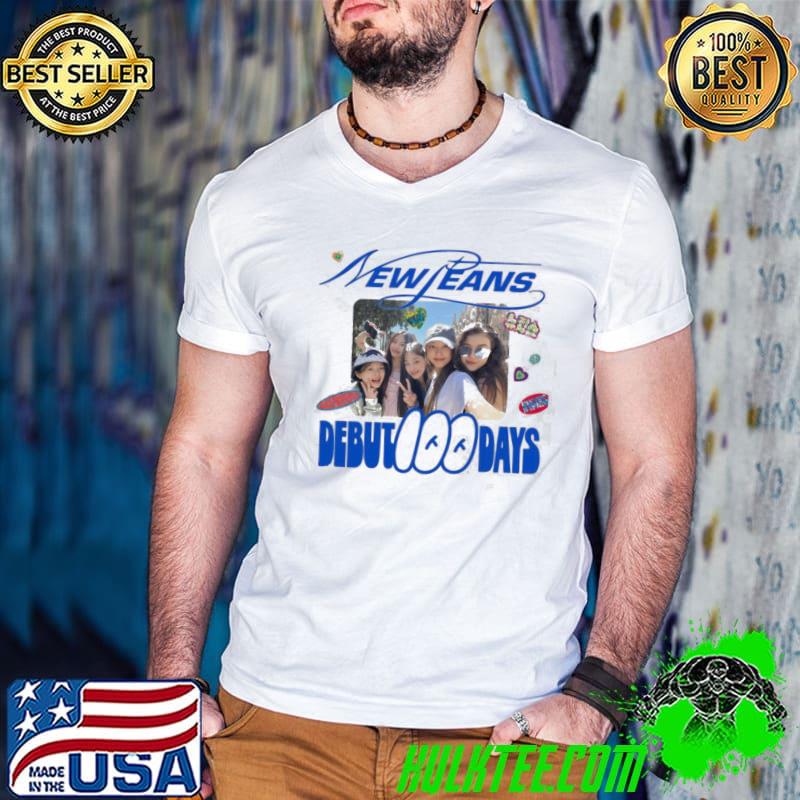 100 days debut newjeans kpop classic shirt