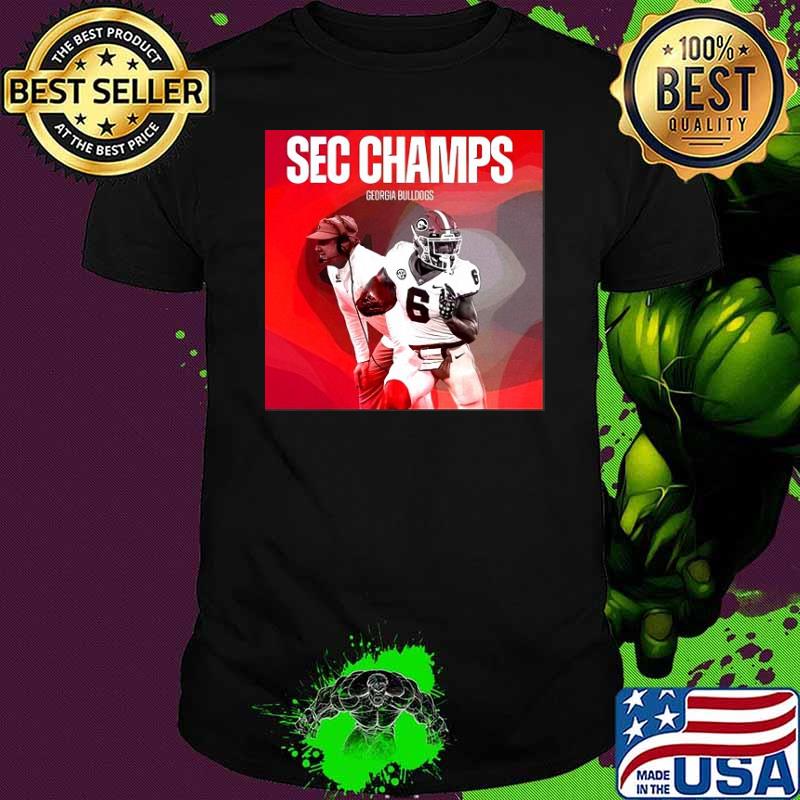 2022 sec champions Georgia Bulldogs classic shirt