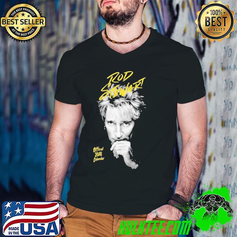 Aesthetic rod stewart poster style shirt