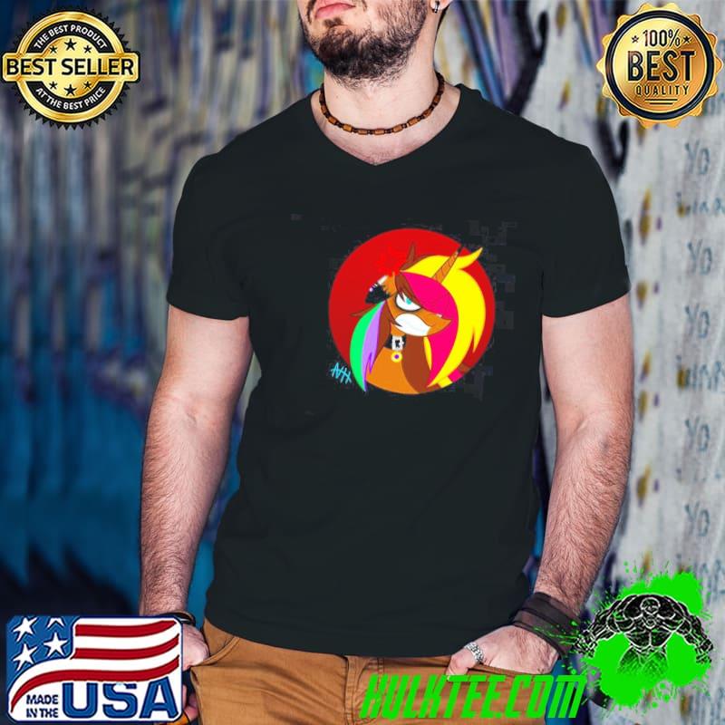 Angry alicorn icon shirt