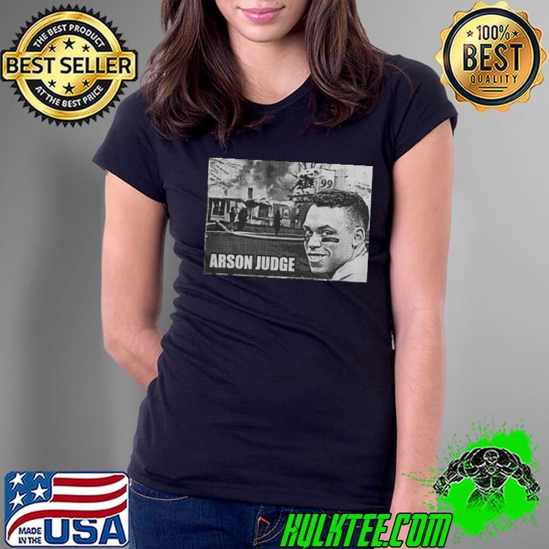 Arson judge aaron judge bronx new york baseball classic shirt Arson judge aaron judge bronx new york baseball classic shirt