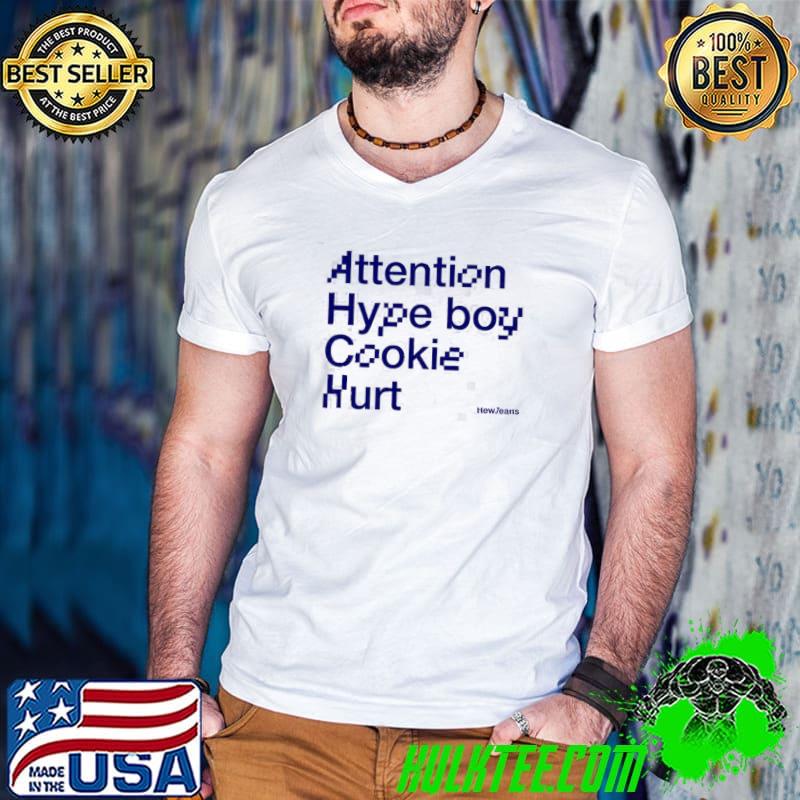 Attention hype boy cookie hurt newjeans first ep singles classic shirt