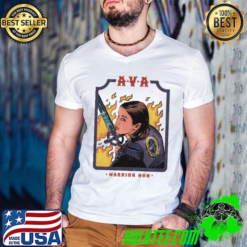 Ava silva warrior nun cartoon art classic shirt Ava silva warrior nun cartoon art classic shirt