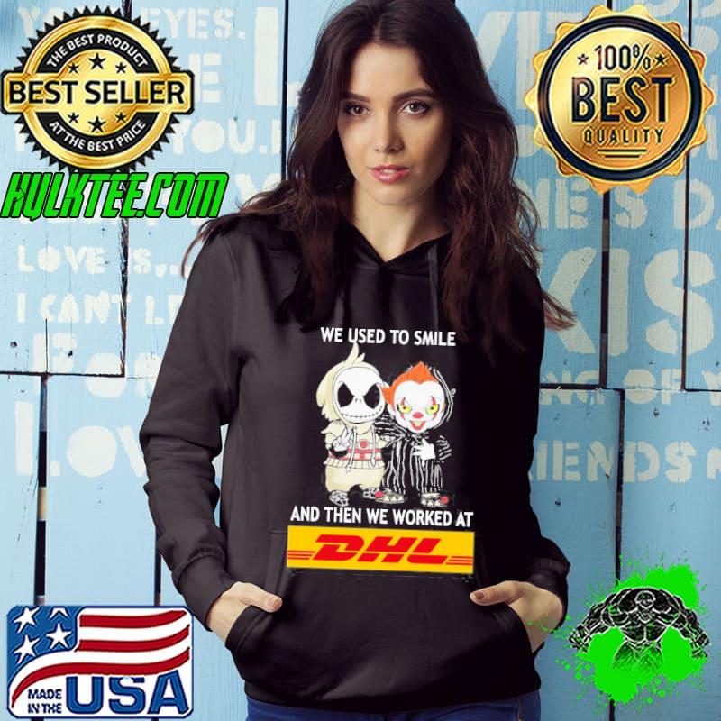 Baby Jack skeleton and baby pennywise we used to smile and then we worked at dhl classic s Hoodie Baby Jack skeleton and baby pennywise we used to smile and then we worked at dhl classic s Hoodie