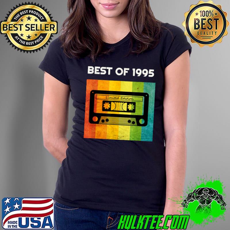 Best Of 1995 Cast 1995 Limited Edition 90s Costume Party Vintage T-Shirt Ladies Tee Best Of 1995 Cast 1995 Limited Edition 90s Costume Party Vintage T-Shirt Ladies Tee