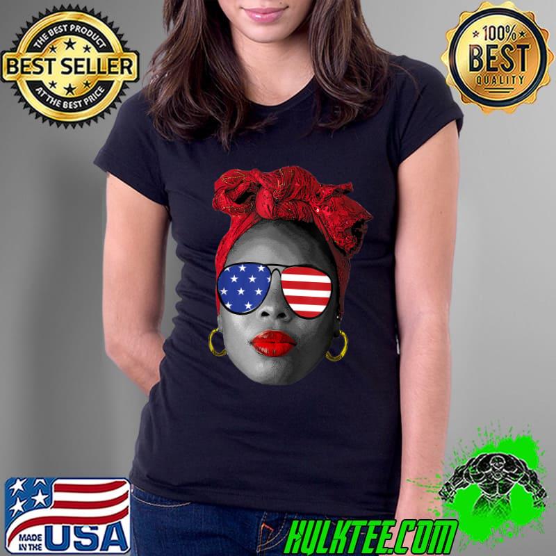 Black History For Women With Sunglasses Usa Flag Election 2024 Unapologetically Dope Queen T-Shirt Ladies Tee Black History For Women With Sunglasses Usa Flag Election 2024 Unapologetically Dope Queen T-Shirt Ladies Tee