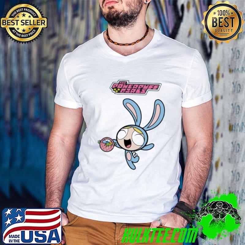 Blue bunny bubbles the powerpuff girls classic shirt