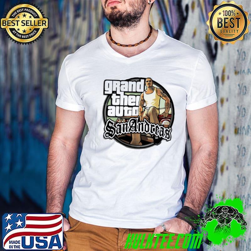 Caesar on car grand theft auto gta classic shirt