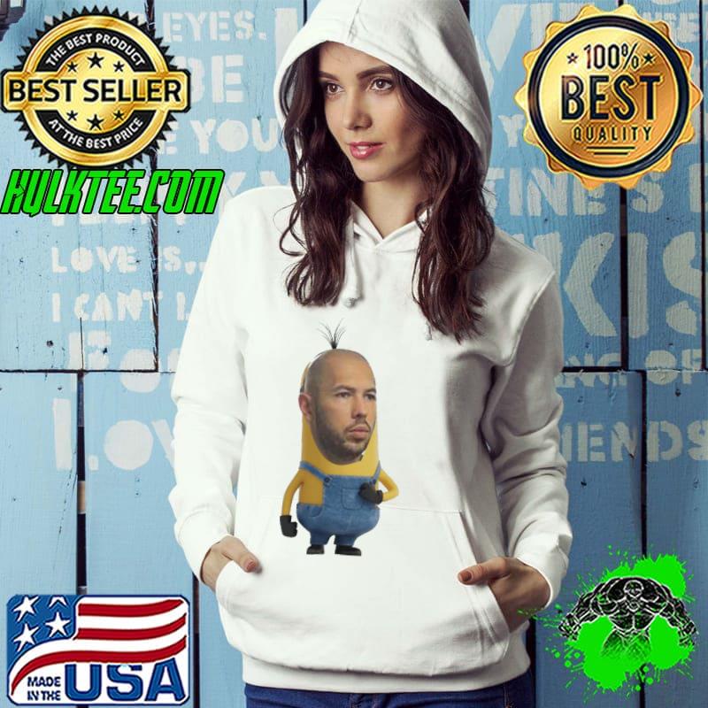 Checkout quoqspace's shuffle andrew tate meme minions classic s Hoodie Checkout quoqspace's shuffle andrew tate meme minions classic s Hoodie