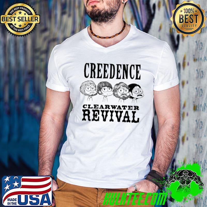 ChibI members design creedence clearwater revival classic shirt