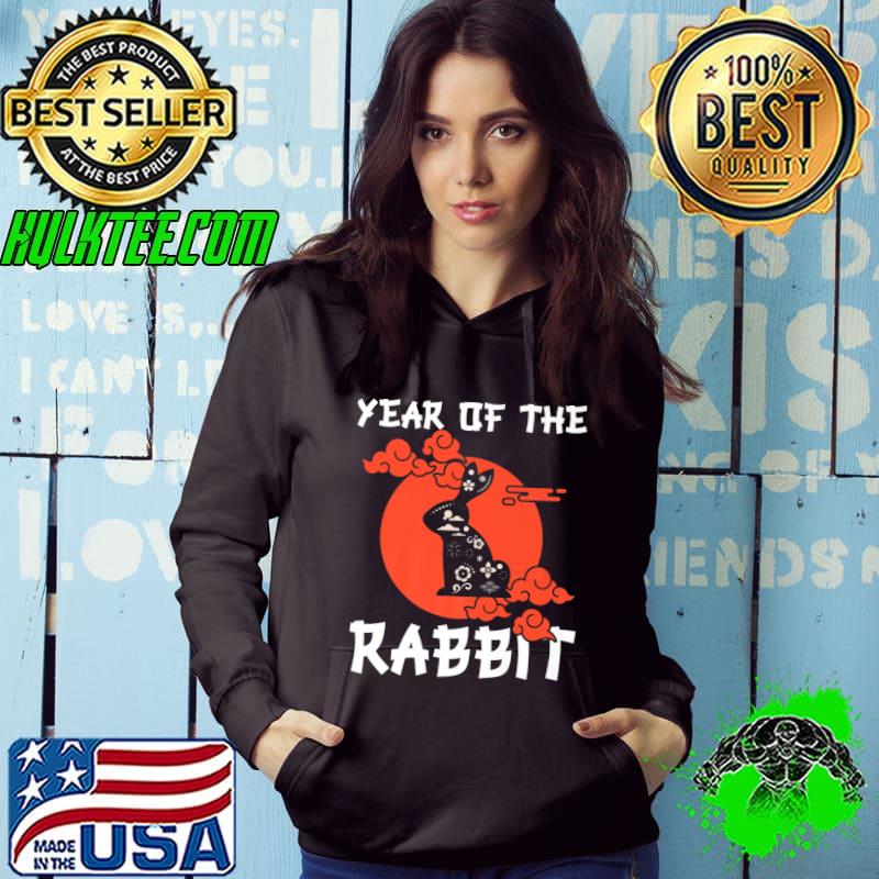Chinese Zodiac 2023 Year Of The Rabbit New Year Blood Moon T-Shirt Hoodie Chinese Zodiac 2023 Year Of The Rabbit New Year Blood Moon T-Shirt Hoodie
