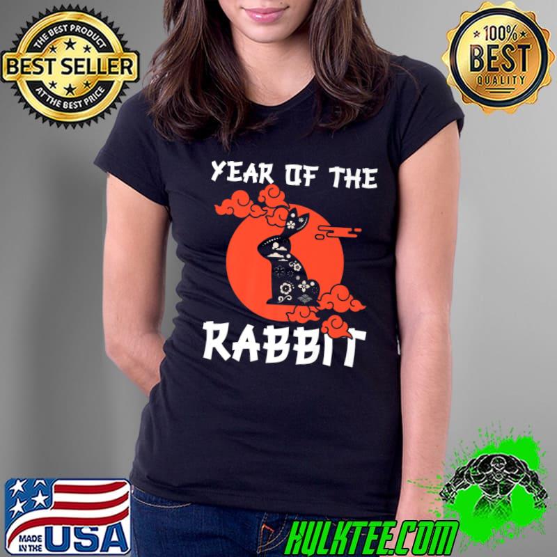 Chinese Zodiac 2023 Year Of The Rabbit New Year Blood Moon T-Shirt Ladies Tee Chinese Zodiac 2023 Year Of The Rabbit New Year Blood Moon T-Shirt Ladies Tee