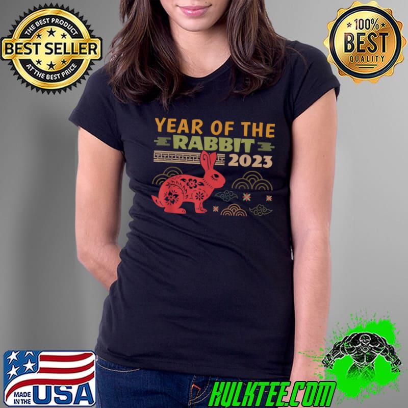 Chinese Zodiac New Year Of The Rabbit Retro 2023 T-Shirt