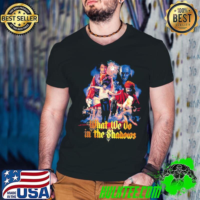 Classic breath of relief and I realized what we do in the shadows classic shirt
