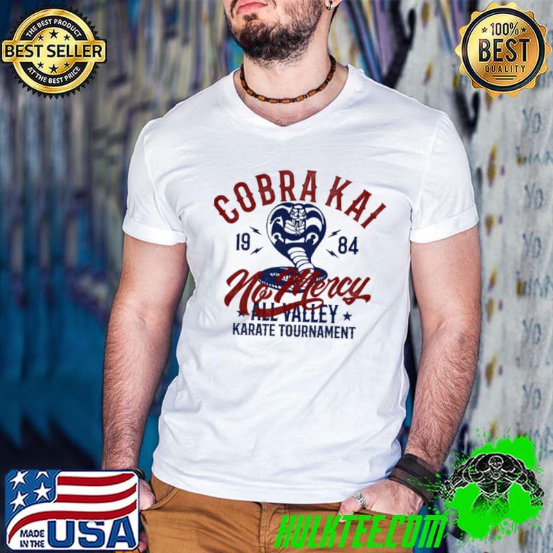 Cobra kaI 1984 no mercy netflix series design classic shirt