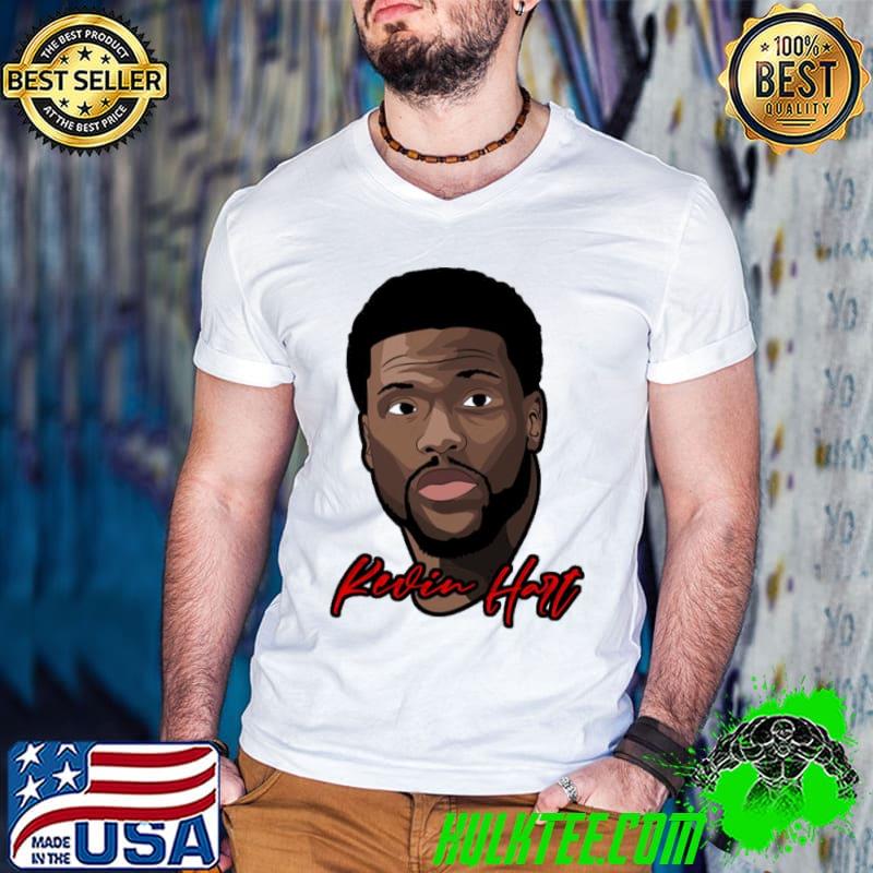 Comedian kevin hart cartoon design shirt