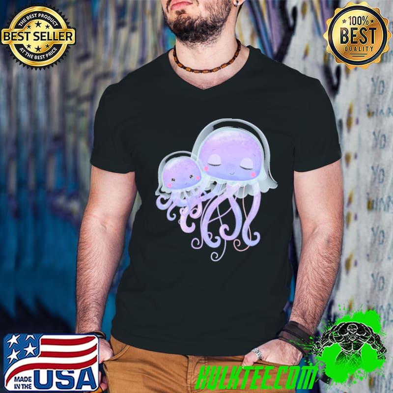 Cute jellyfish and baby beautiful jelly fish shirt