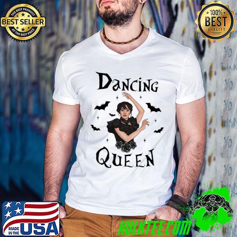 Dancing queen wednesday addams bat classic shirt