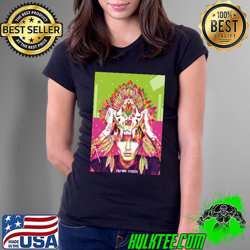 Digital design oliver sykes bmth classic s Ladies Tee Digital design oliver sykes bmth classic s Ladies Tee